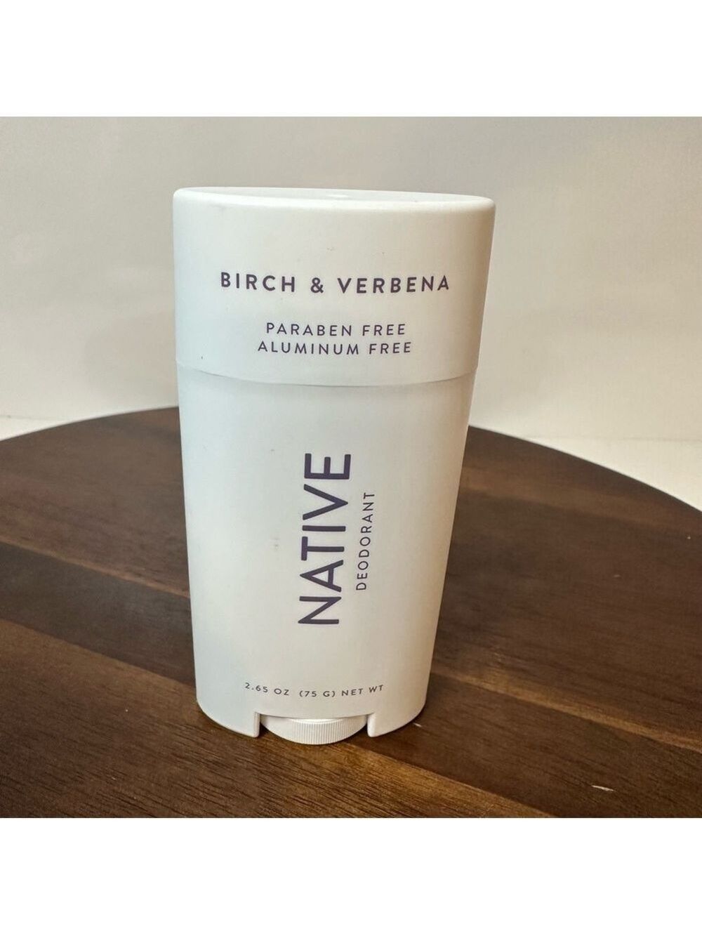 NEW Native Birch & Verbena Deodorant – Aluminum Free, Paraben Free – 2.65 oz